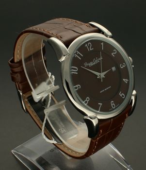 Zegarek męski Bruno Calvani na pasku brązowy BC2585 SILVER BRĄZOWA TARCZA. Cała kolekcja Bruno Calvani charakteryzuje się oryginalnością i elegancją. Spośród wielu zegarków męskich jak i damskich wybrać można czasomierz, któ (3).jpg